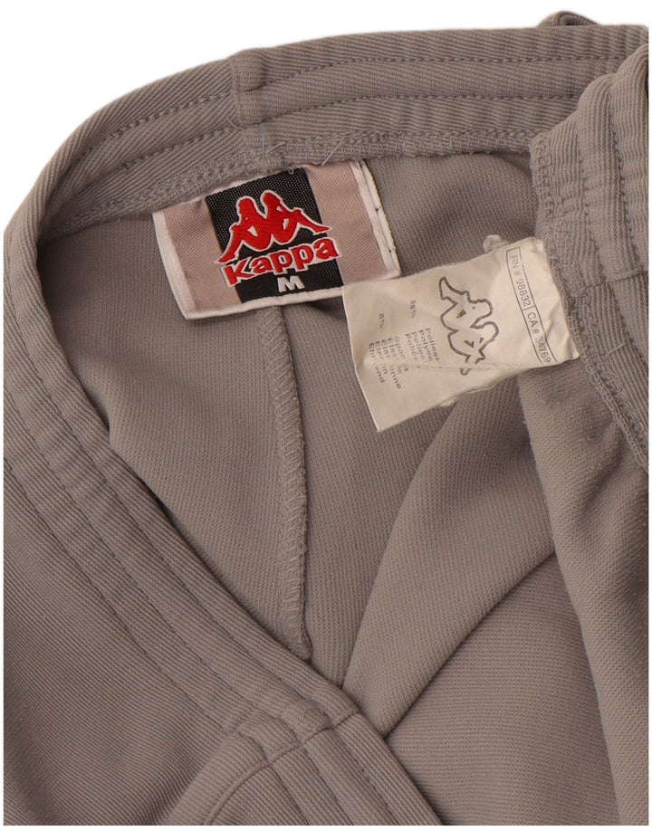 Pantaloni de trening Kappa pentru femei Capri UK 14 Medium Gri Poliester