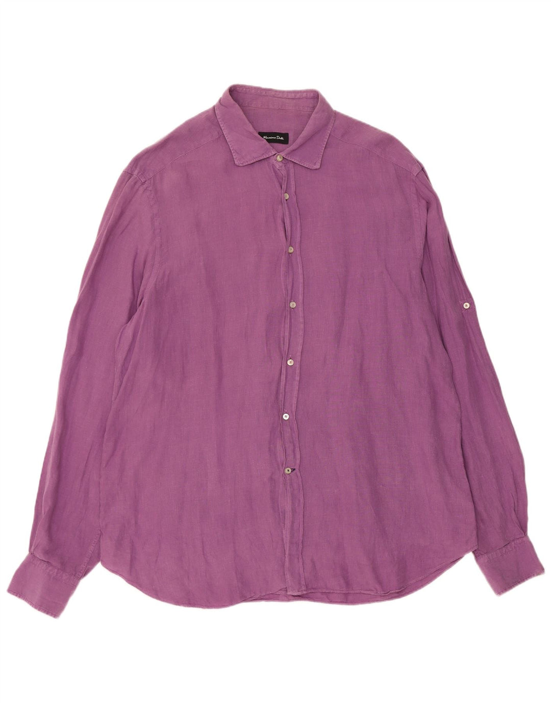 Cămașă Massimo Dutti pentru bărbați 2XL violet