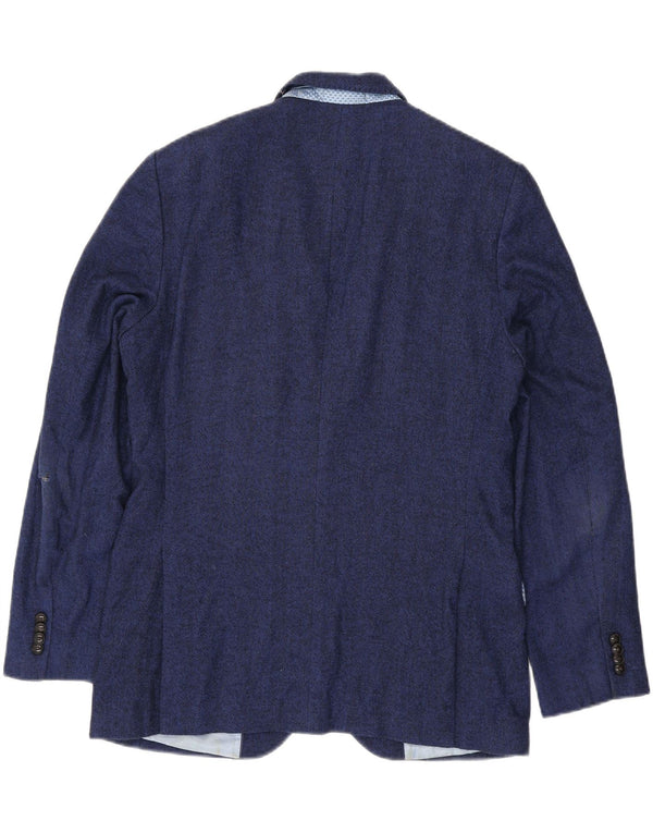 Jachetă pentru bărbați Marks & Spencer Tailored Fit Blazer UK 40, mare, bleumarin