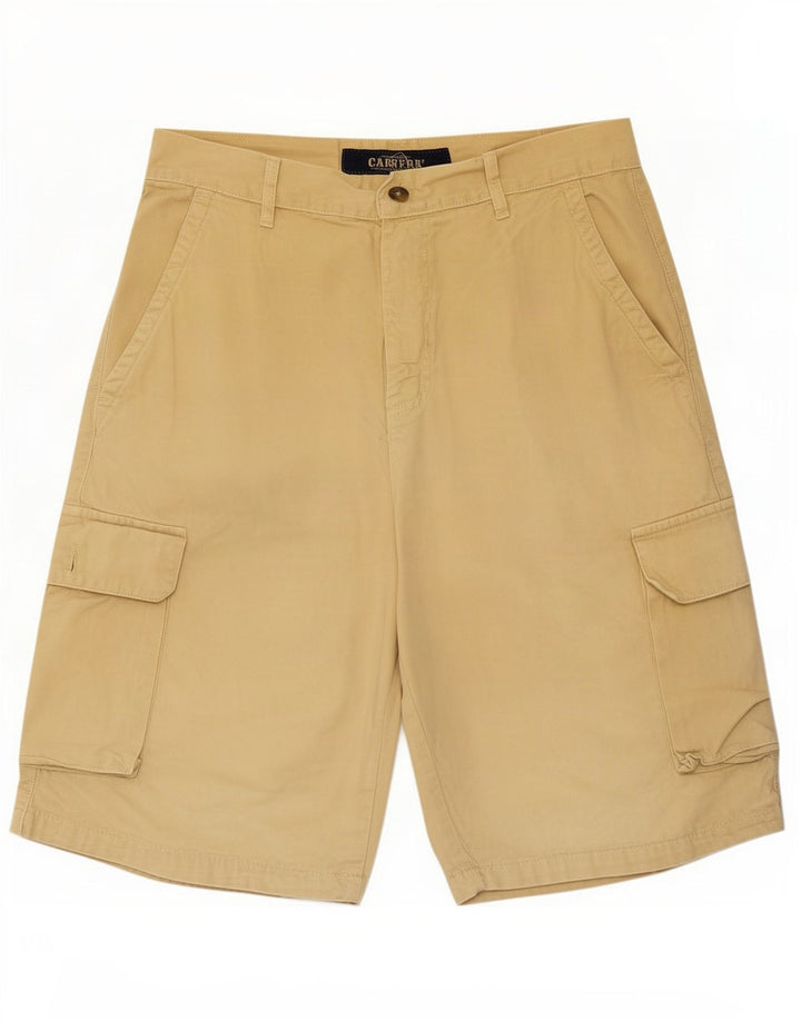 Pantaloni scurți cargo pentru bărbați Carrera W31, bumbac, bej mediu