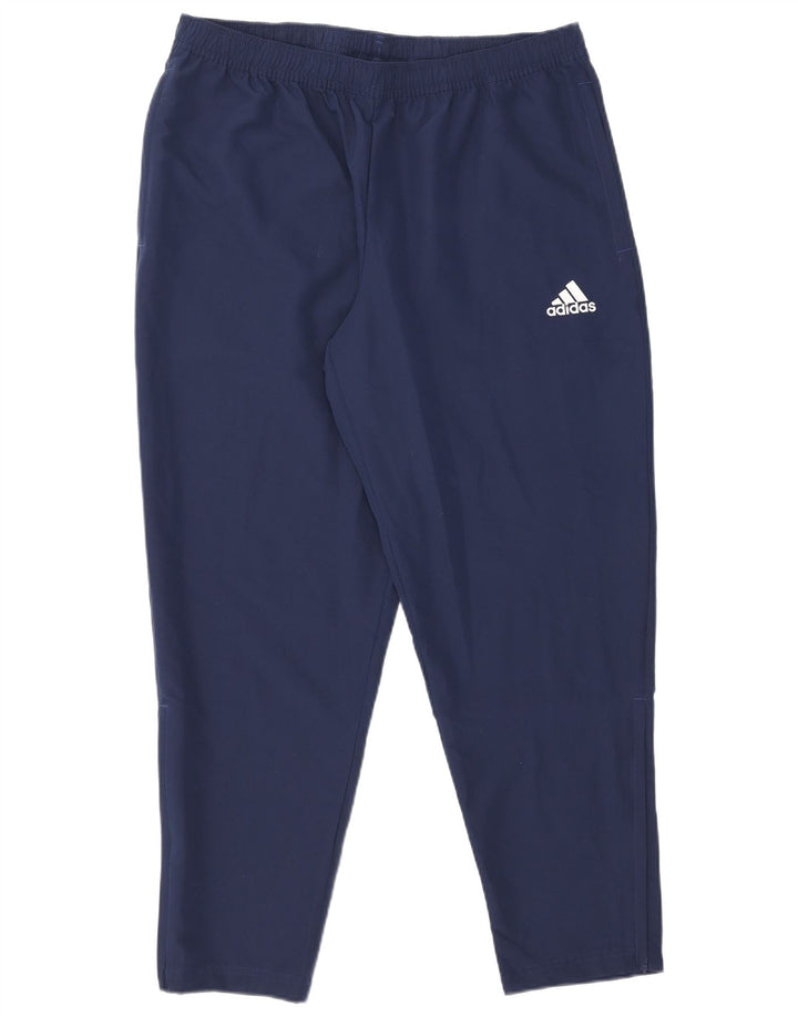 Pantaloni de trening Adidas Aeroready pentru bărbați XL, poliester bleumarin