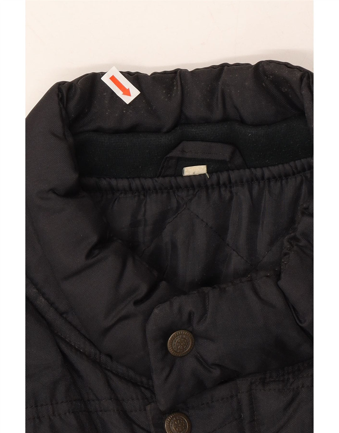LEE Mens Padded Gilet UK 42 XL Black Polyamide Vintage Lee and Second-Hand Lee from Messina Hembry 