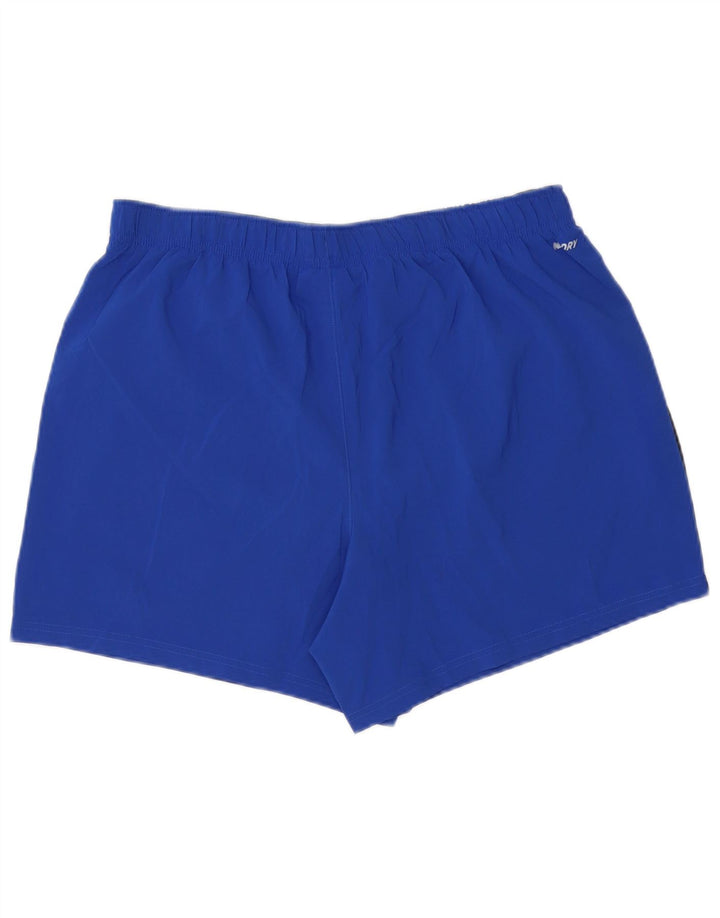 Pantaloni scurți sport New Balance pentru bărbați, mari, albastru, poliester