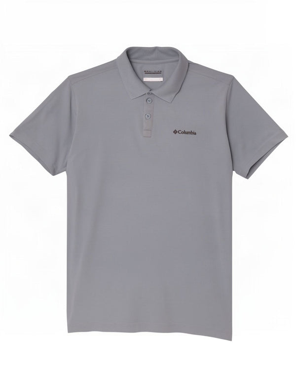 Tricou polo Columbia Omni-Wick pentru bărbați XL, bumbac albastru