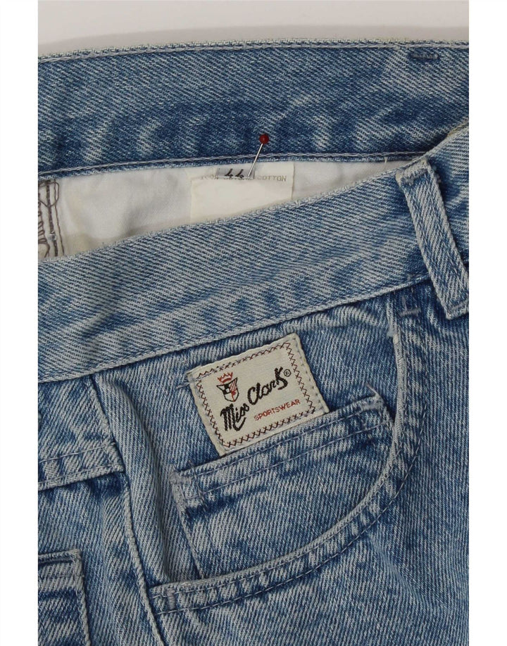 Blugi conici pentru femei CLARK IT 44 Medium L27 L31 Bumbac albastru