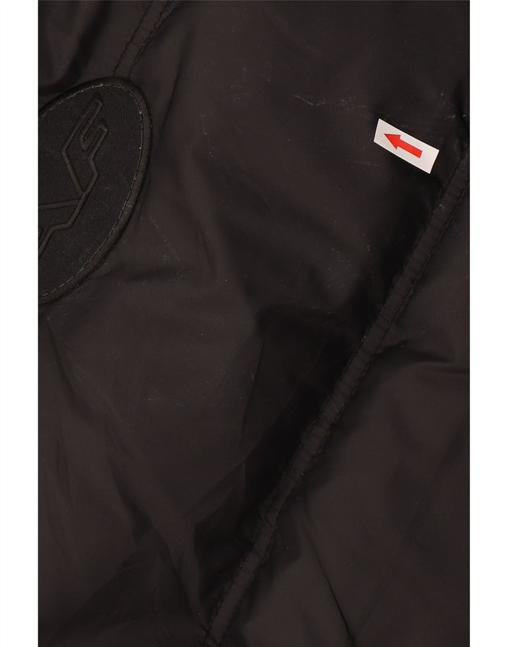 Jachetă căptușită cu glugă pentru bărbați Scotch & Soda UK 38 Nylon mediu negru