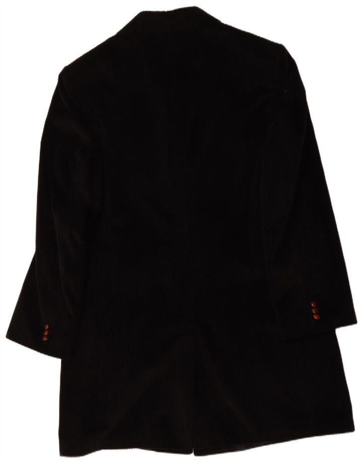 Velluto Duca Visconti Pardesiu bărbați din velur IT 58 4XL Negru