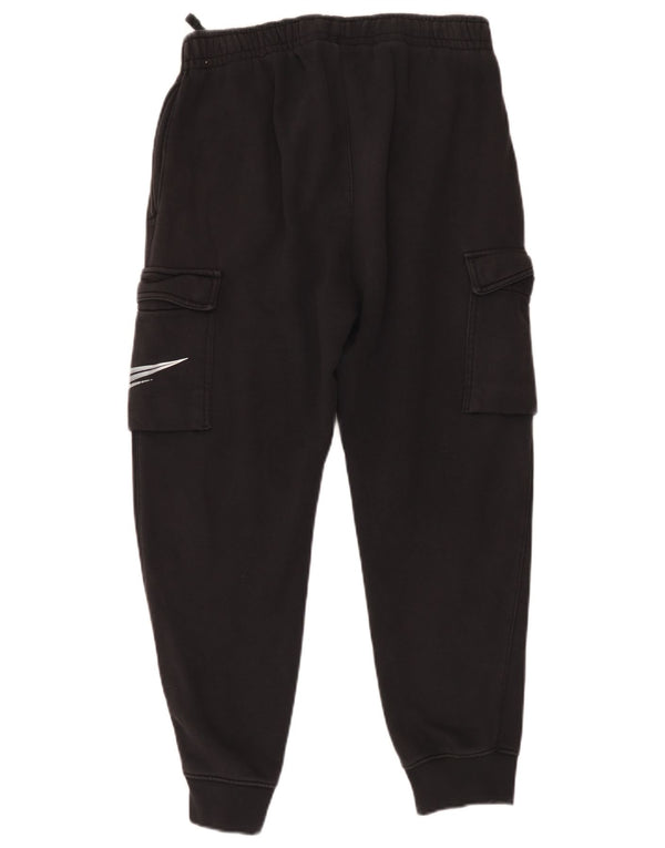 Pantaloni de trening Nike Graphic Cargo pentru bărbați Joggeri, bumbac mediu negru
