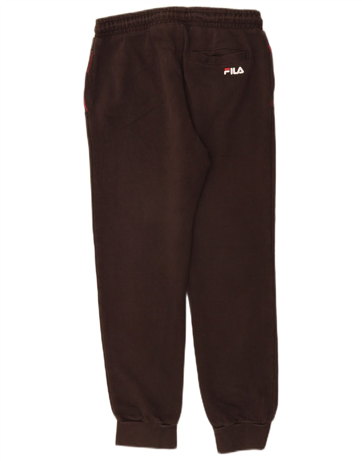 FILA Băieți Trening Pantaloni Joggeri 11-12 Ani Negru