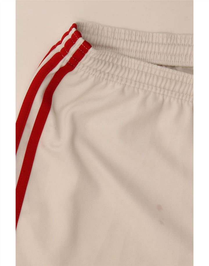 Pantaloni scurți sport Aeroready ADIDAS pentru bărbați, poliester alb și mic