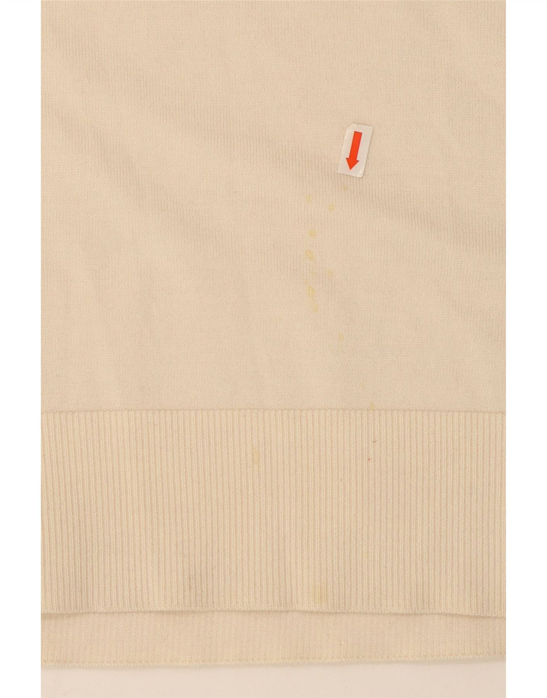 Marks & Spencer Pulover cu gât polo pentru femei UK 12 Medium Off White