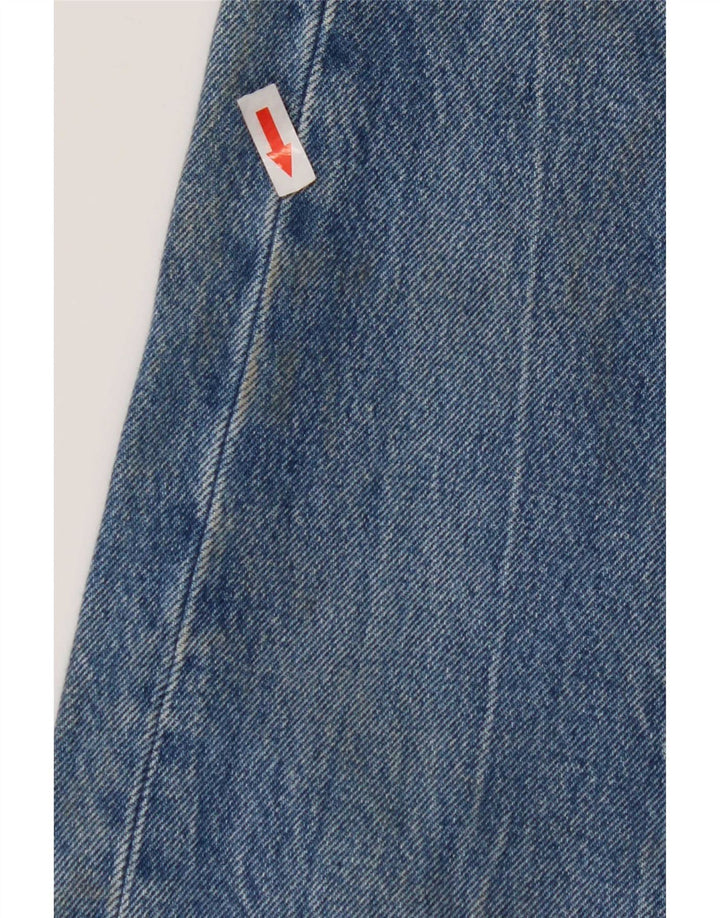 Levi's Womens 501 Distressed Straight Jeans W28 L32 Blue Cotton