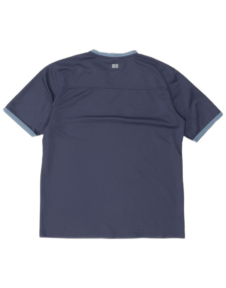 Tricou grafic pentru bărbați Umbro Top XL Bleumarin Poliester color bloc