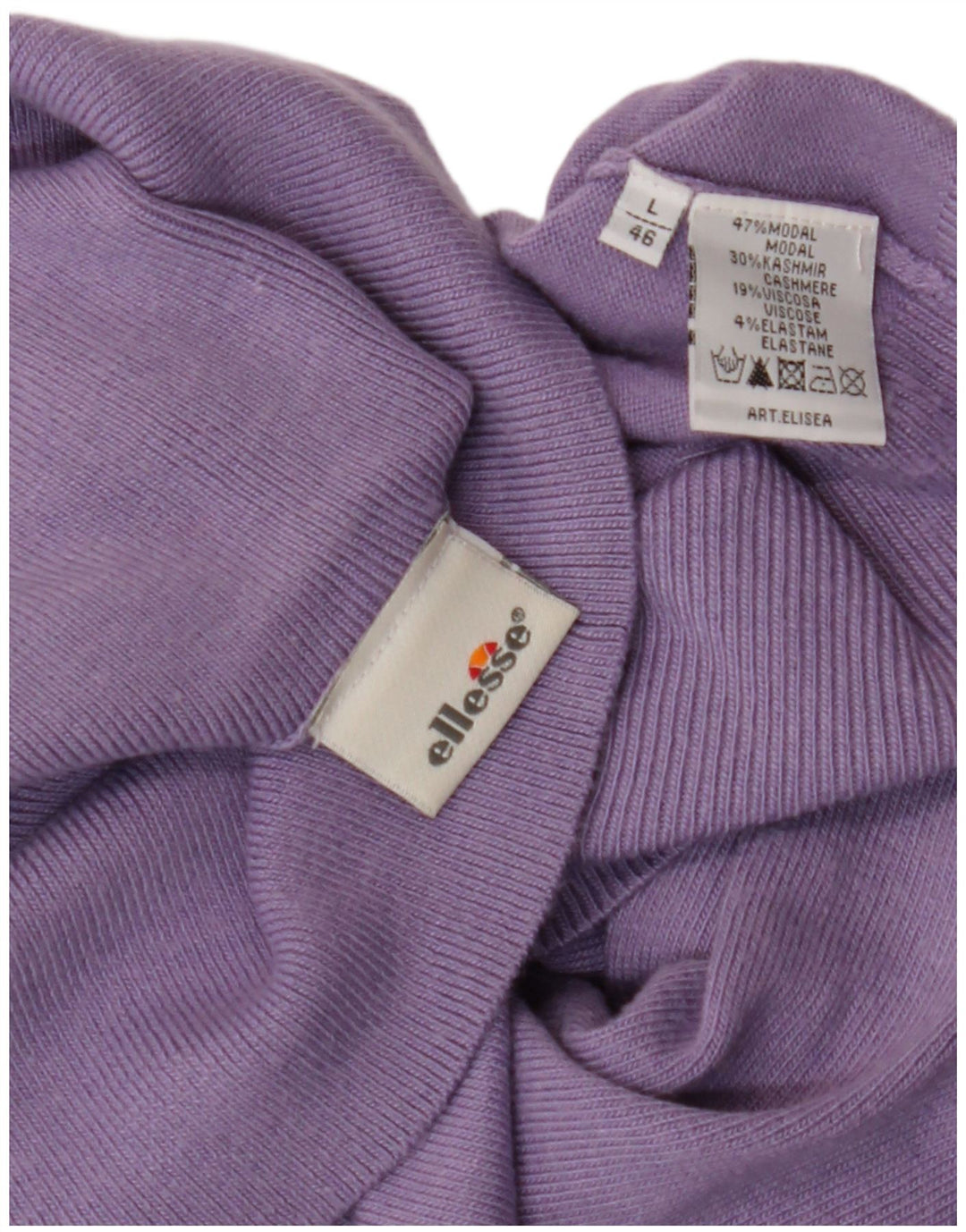 Pulover pentru damă ELLESSE cu gât rulat IT 46 mare mov modal