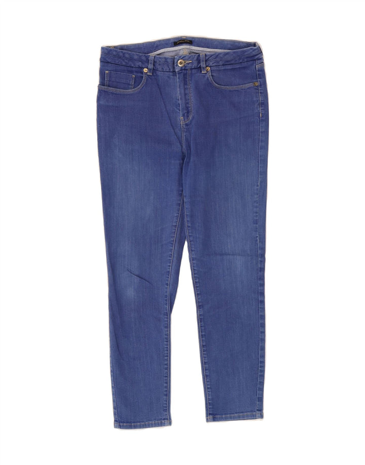 MASSIMO DUTTI Womens Slim Jeans EU 42 Large W30 L26 Blue Vintage Massimo Dutti and Second-Hand Massimo Dutti from Messina Hembry 