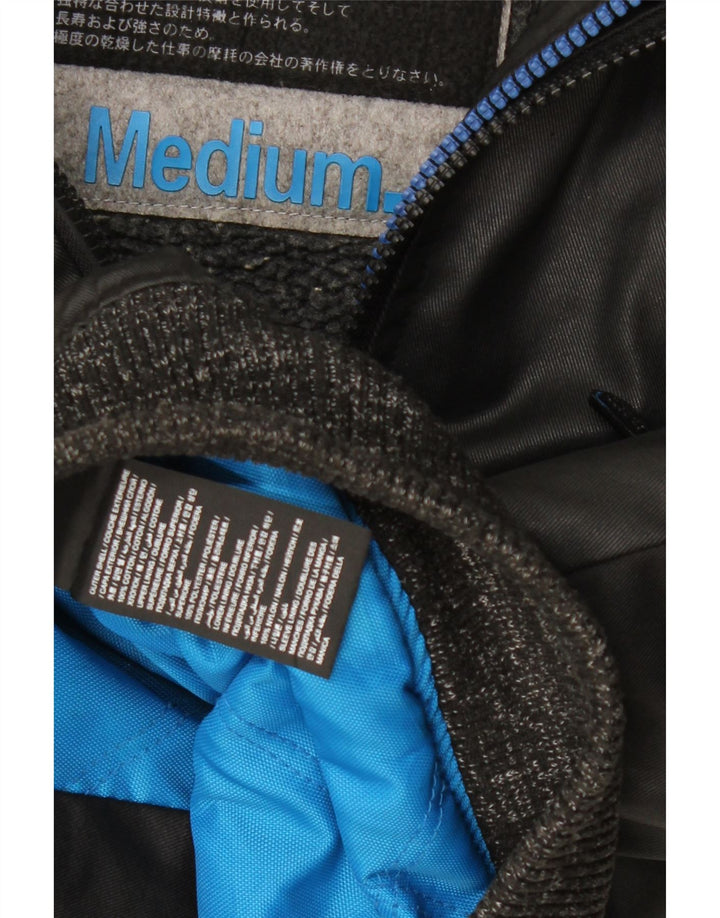 Superdry Bomber Windbreaker Jacket pentru bărbați UK 38 Medium Black Nylon