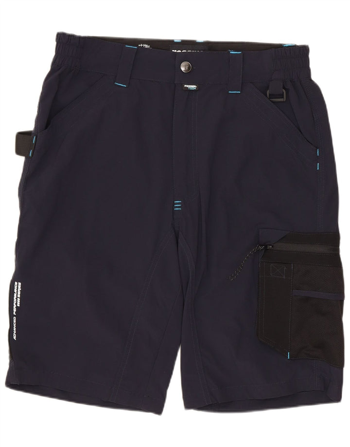 Pantaloni scurti cargo pentru bărbați VINTAGE Medium W30 Poliamidă bleumarin