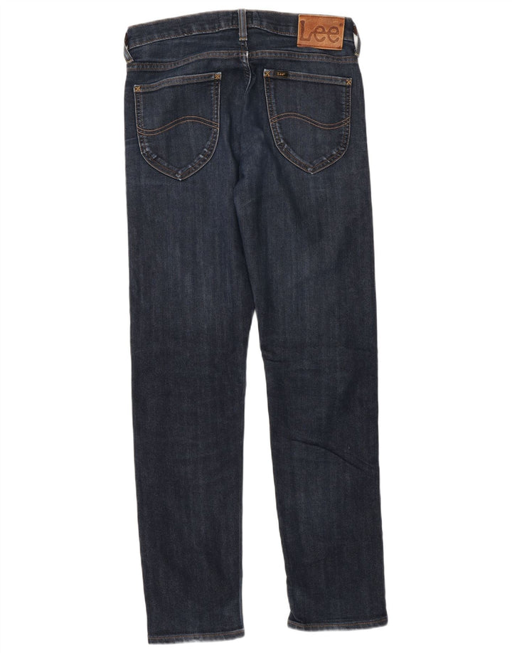 Blugi pentru bărbați Lee Daren Slim W29 L32 Bumbac bleumarin