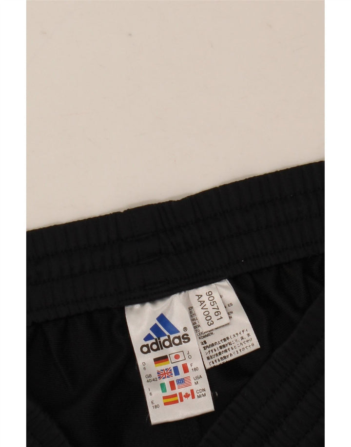 Pantaloni de trening Adidas pentru bărbați UK 40/42 Medium Black Colorblock Poliester