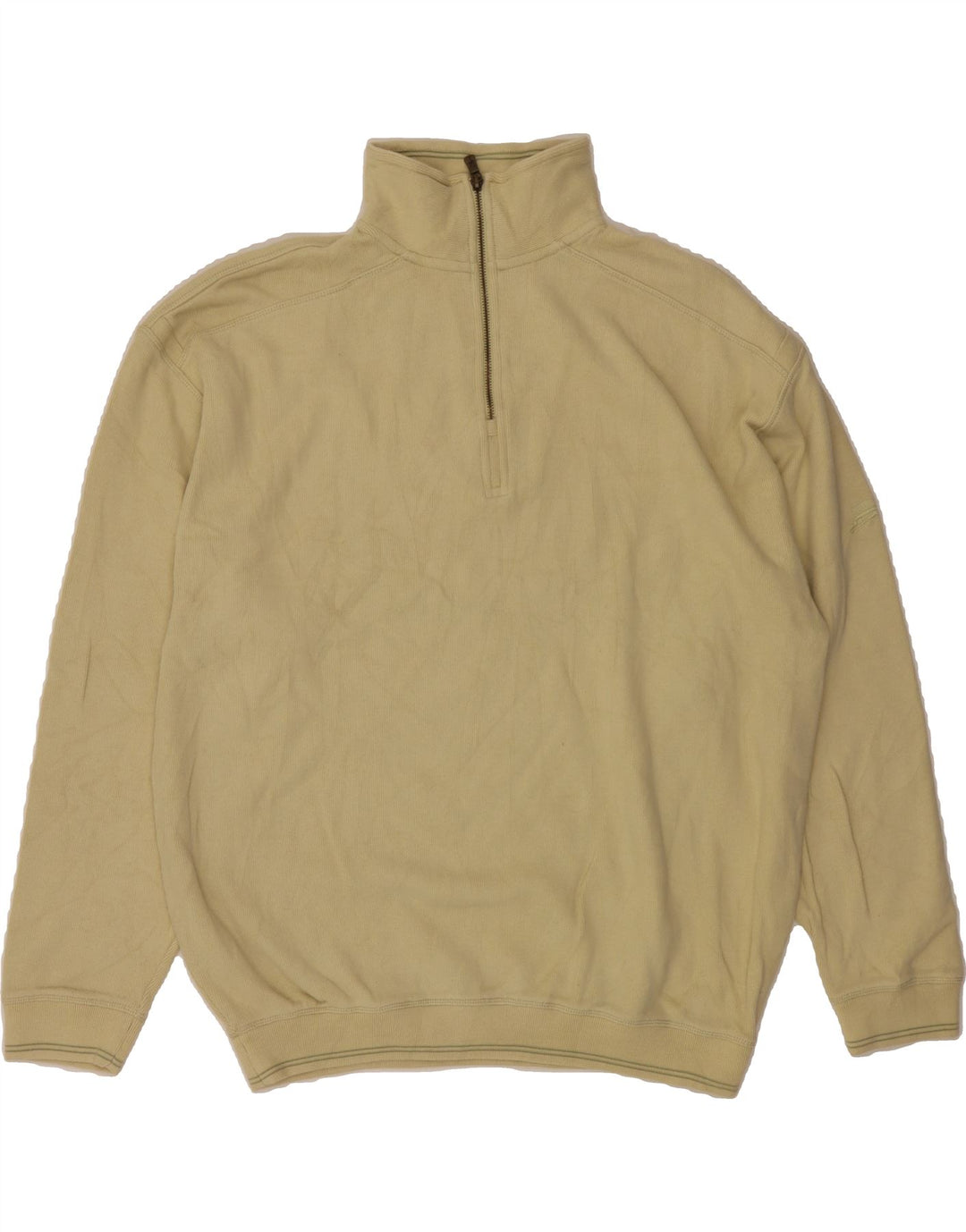 Mens Zip Neck Sweatshirt Jumper Large Vintage Tommy Bahama and Second-Hand Tommy Bahama from Messina Hembry 