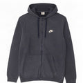 Pulover Nike pentru bărbați, cu fermoar, bumbac, albastru, mediu