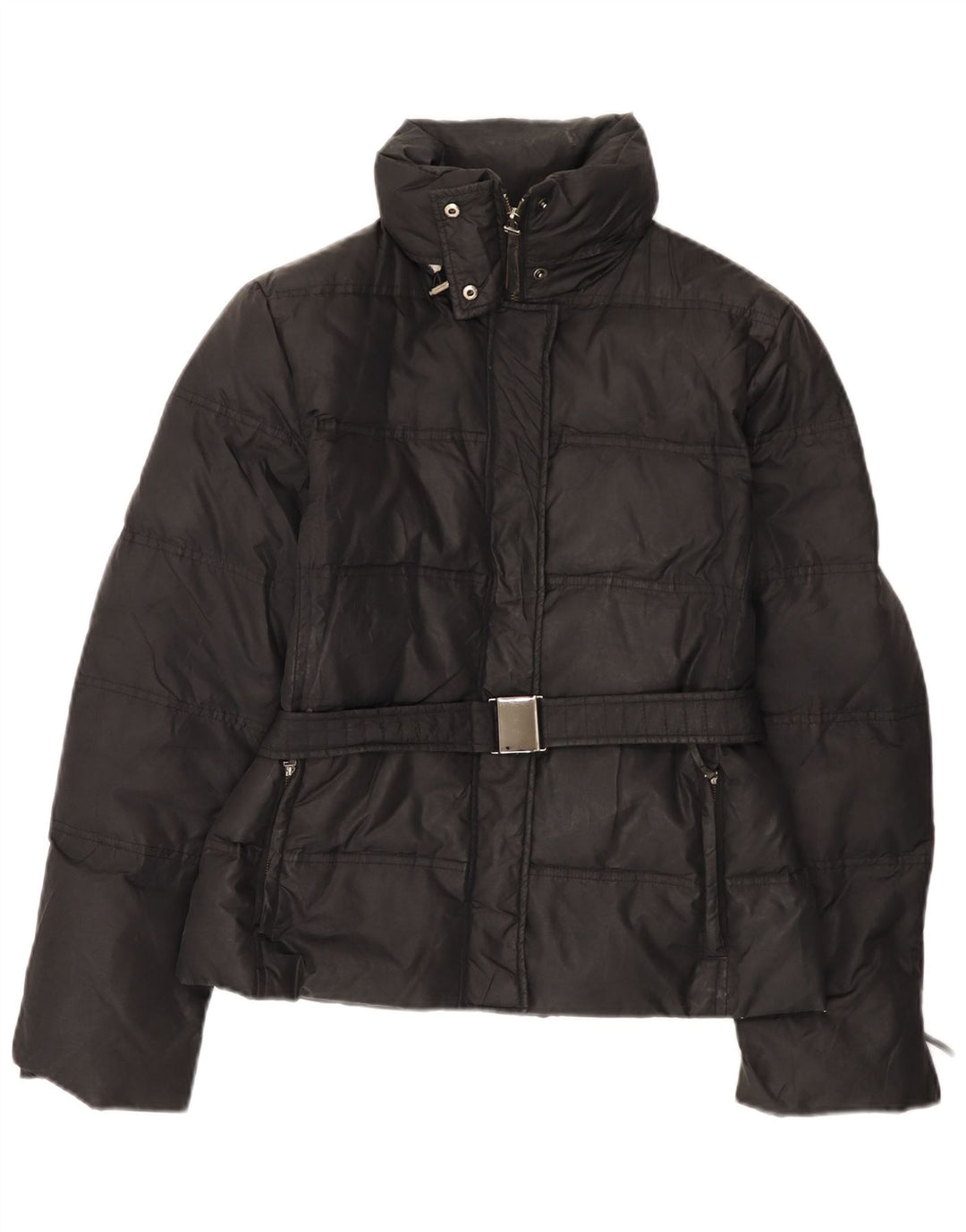 Jachetă căptușită pentru femei Zara UK 14 Large Black