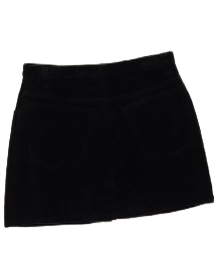 Fusta mini pentru femei Sisley IT 42 Medium W27 Bumbac negru