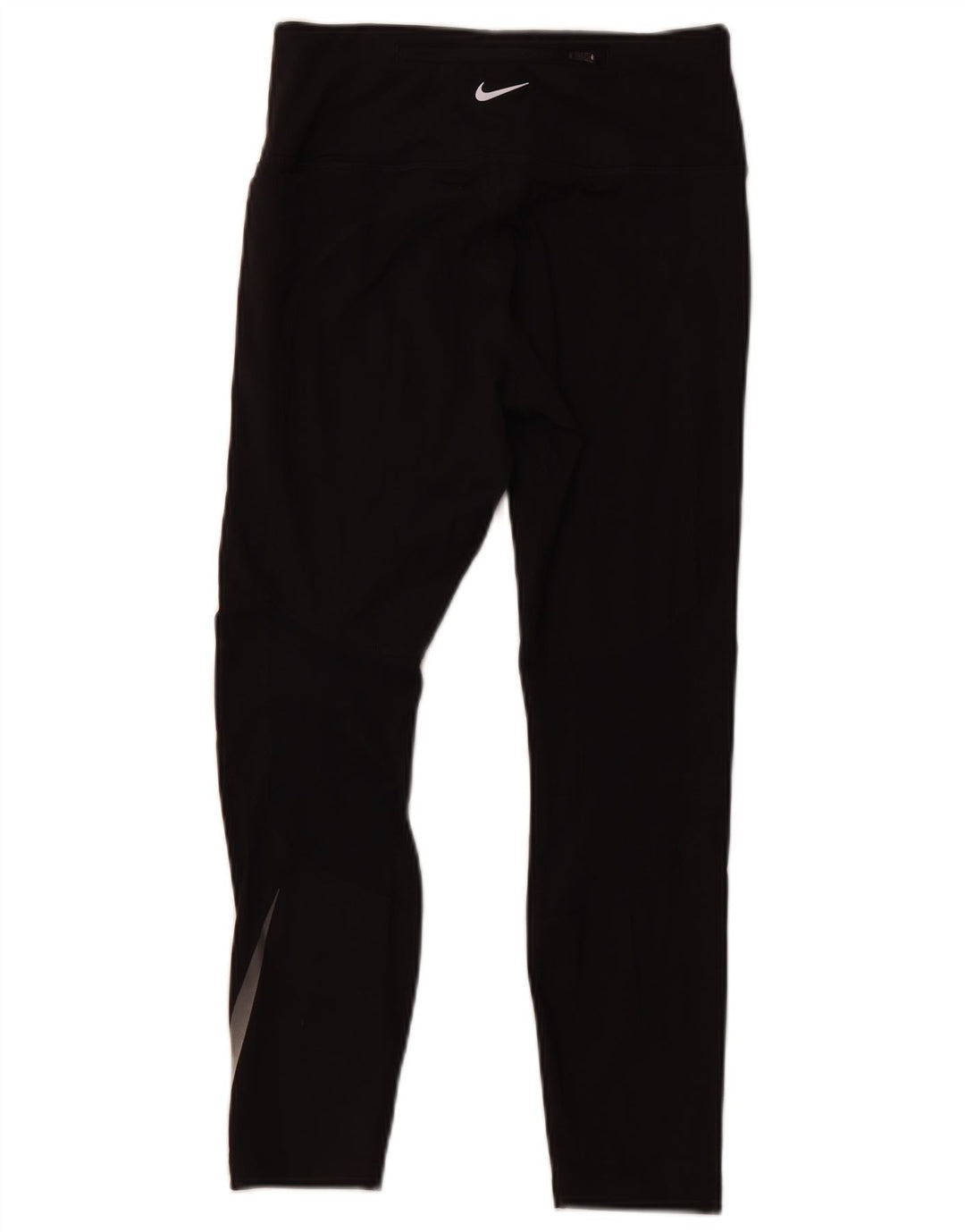 Leggings crop pentru femei Dri Fit NIKE UK 12 Poliester mediu negru