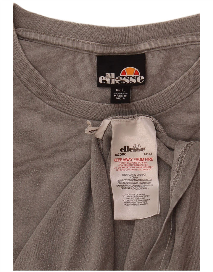 Tricou bărbați Ellesse Top mare bumbac gri