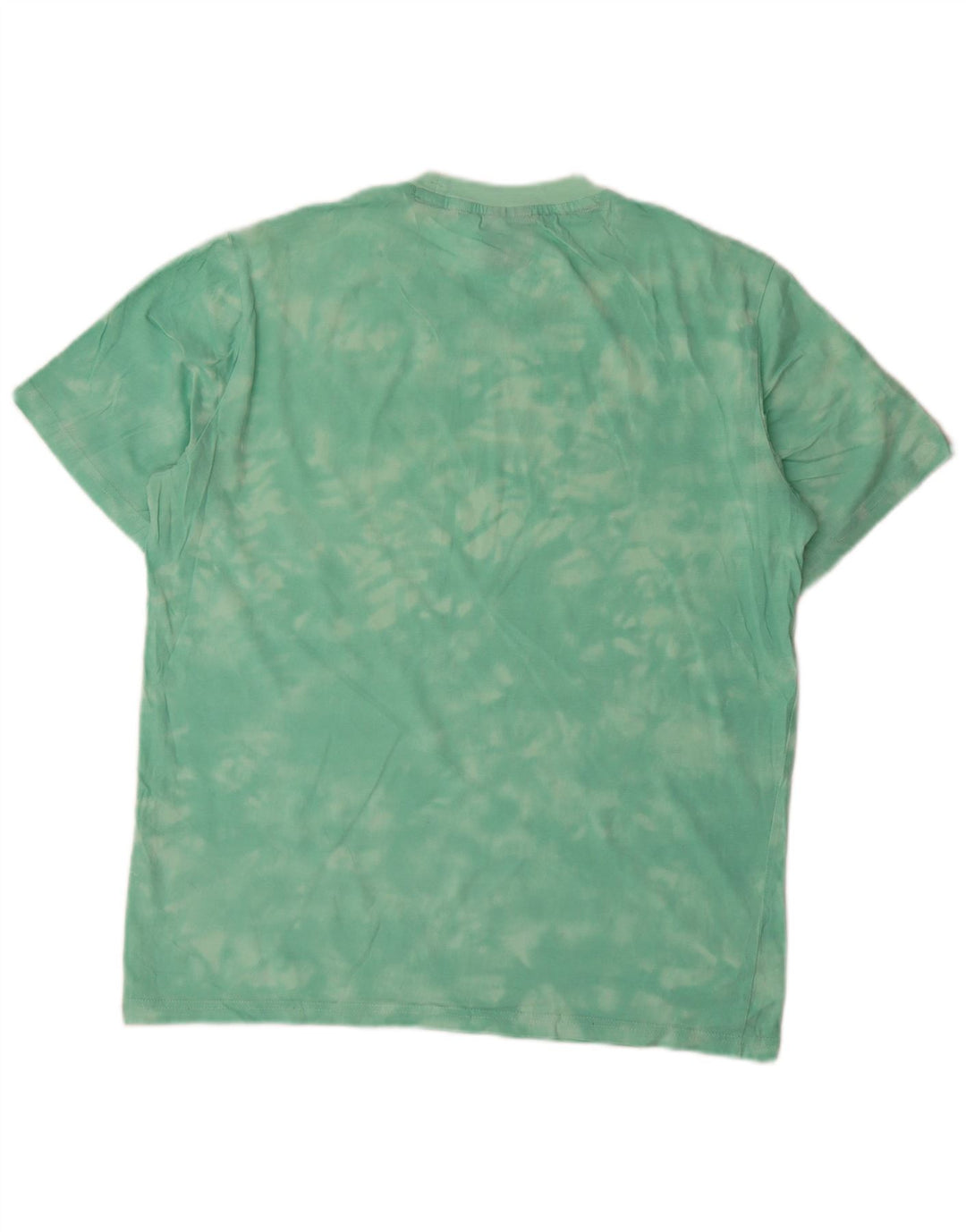 Tricou grafic pentru bărbați Champion Top mic verde Tie Dye