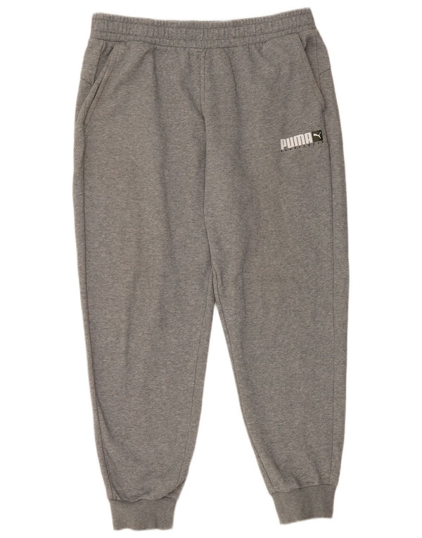 Pantaloni de trening Puma pentru femei Joggeri UK 18 XL bumbac gri