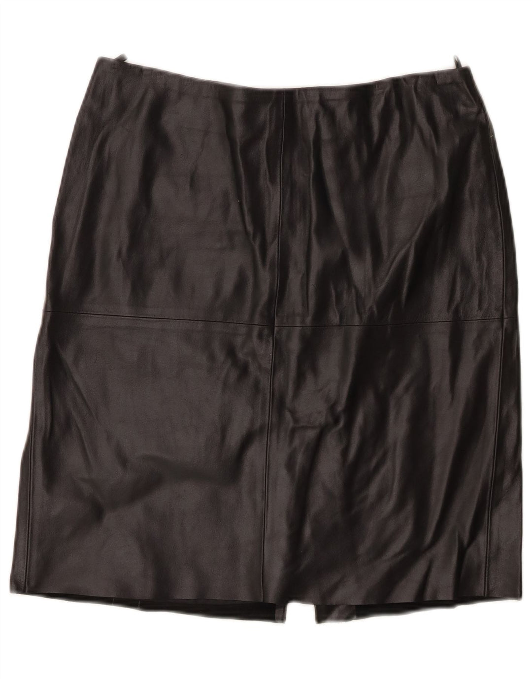 Fusta din piele Benetton pentru femei IT 44 Medium W30 Piele neagră