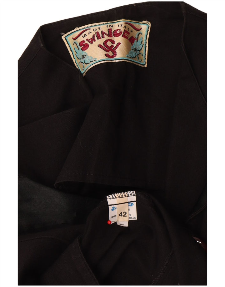 Jachetă Bolero Swinger pentru femei IT 42, bumbac mediu negru