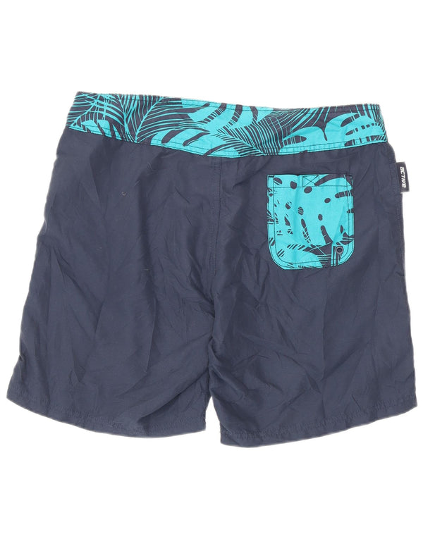 Mountain Warehouse Pantaloni scurți de baie pentru femei UK 12 Medium Bleumarin Floral