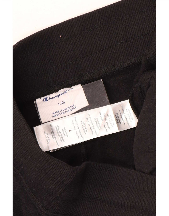 Pantaloni de trening pentru bărbați Champion, mari, negru, bumbac