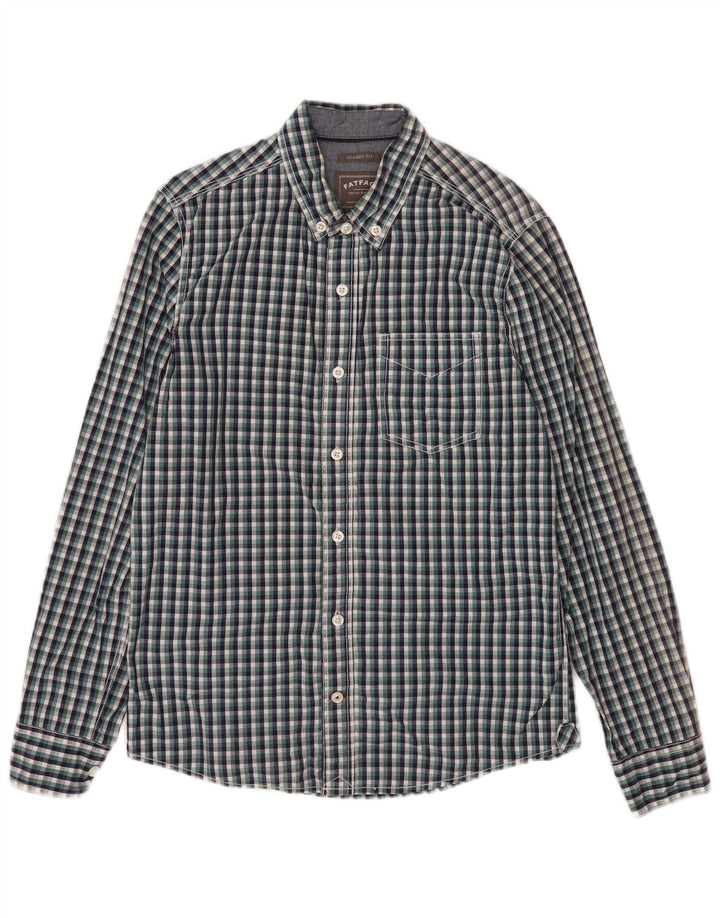 Cămașă pentru bărbați Fat Face Classic Fit Bumbac Mic Multicolor Gingham