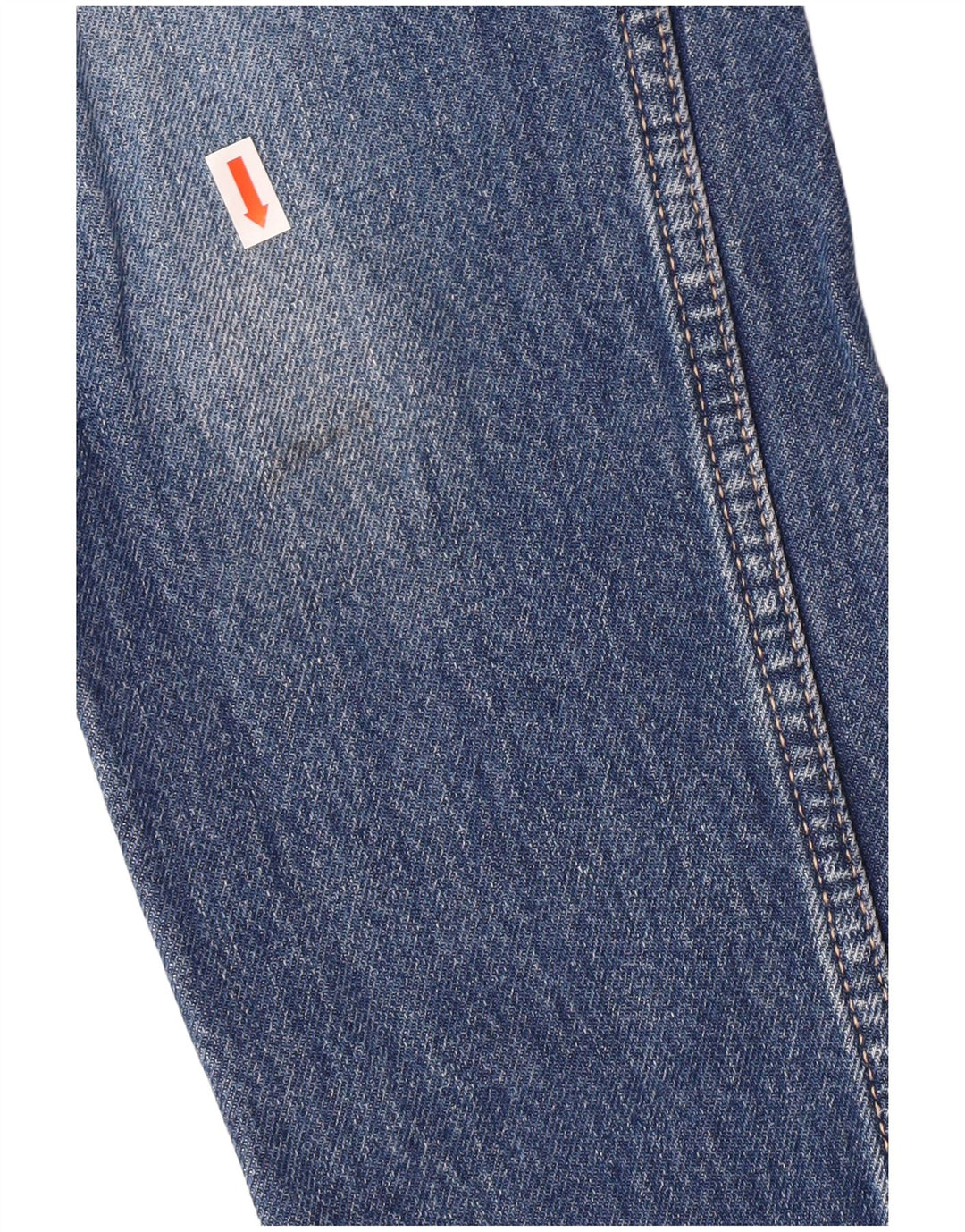 FAT FACE Jeans mom pentru femei, blugi subțiri învechiți UK 6 XS W26 L26 Bumbac albastru