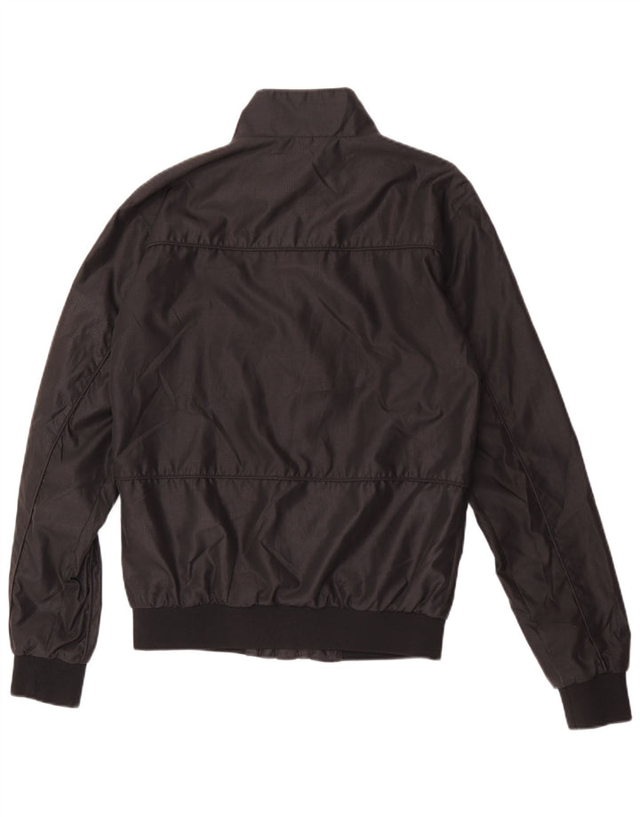 Bomber pentru bărbați Zara UK 36 Poliester negru mic