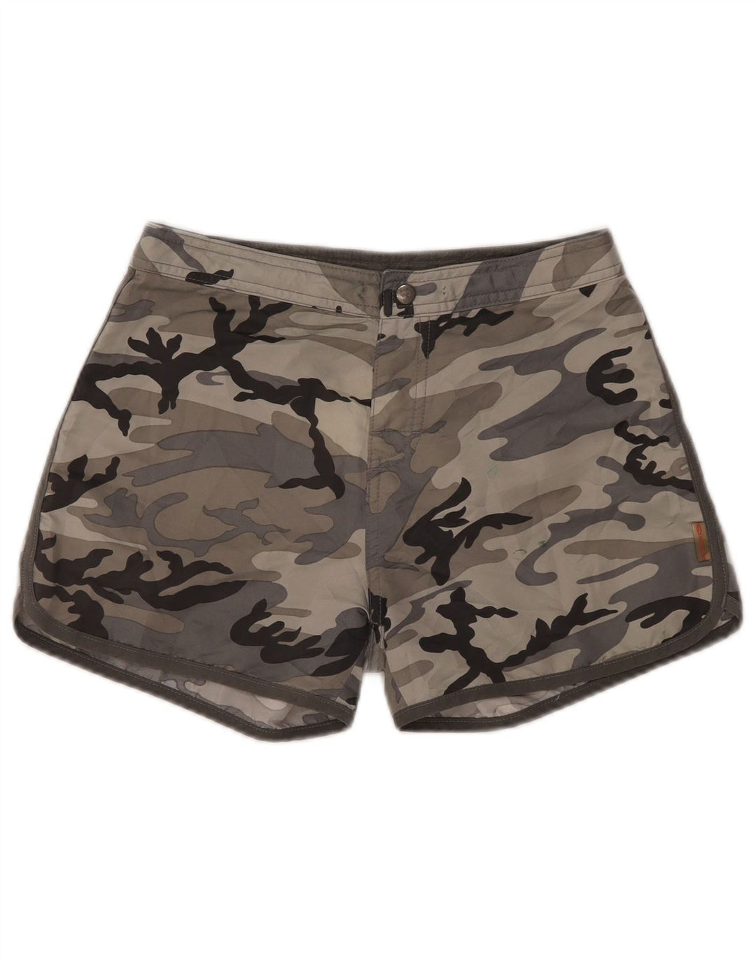 Pantaloni scurti casual pentru femei VANS W27 Camuflaj gri mic