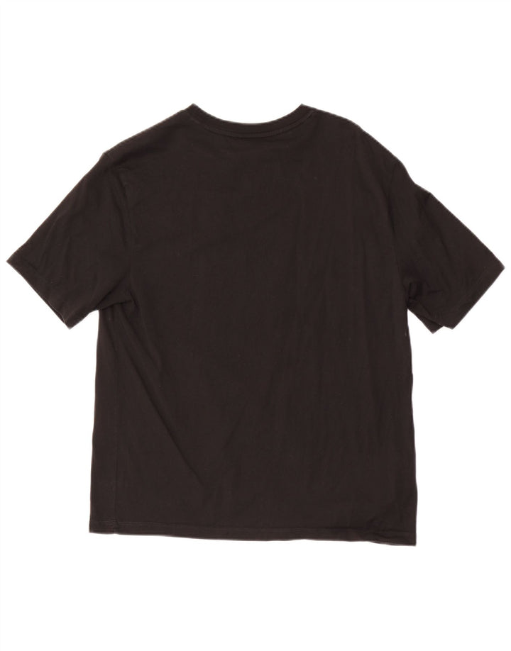 Tricou pentru femei Lacoste Mărimea Top 40 Bumbac Negru Mediu