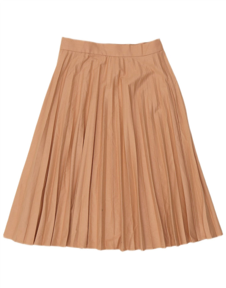 Fusta plisată pentru femei Zara XS W24 Bej