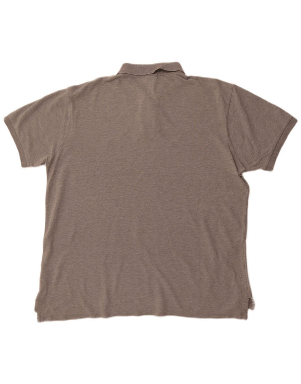 POLO RALPH LAUREN Tricou polo pentru bărbați, 2XL, gri bumbac