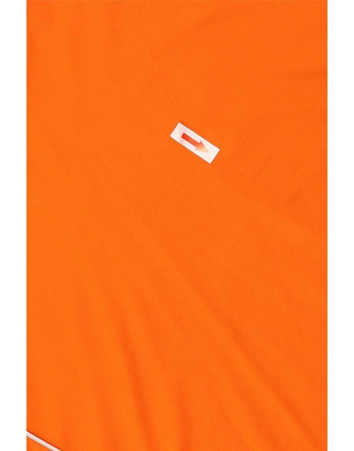Tricou Adidas Climalite pentru bărbați Top mare poliester portocaliu