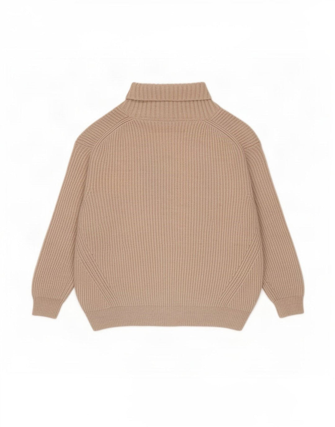 Marks & Spencer Pulover oversized cu gât rulat pentru femei UK 16 Large Bej