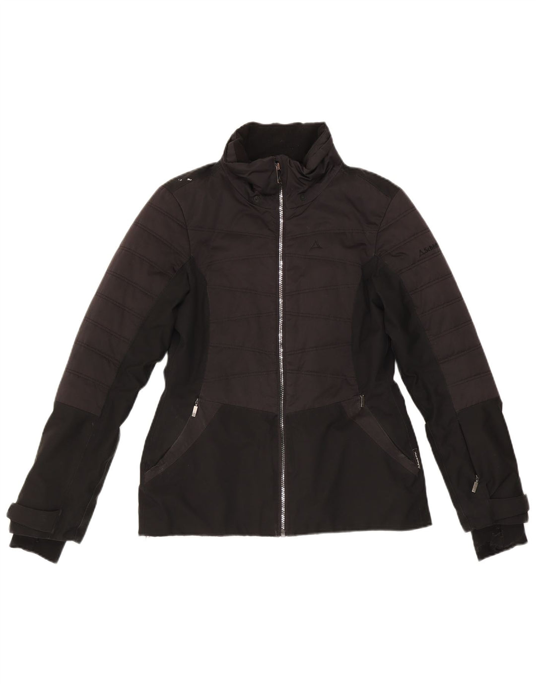 Jachetă căptușită pentru femei Schoffel UK 10 Poliester negru mic