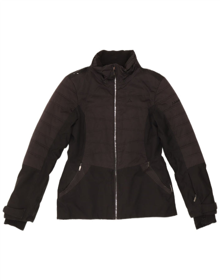 Jachetă căptușită pentru femei Schoffel UK 10 Poliester negru mic