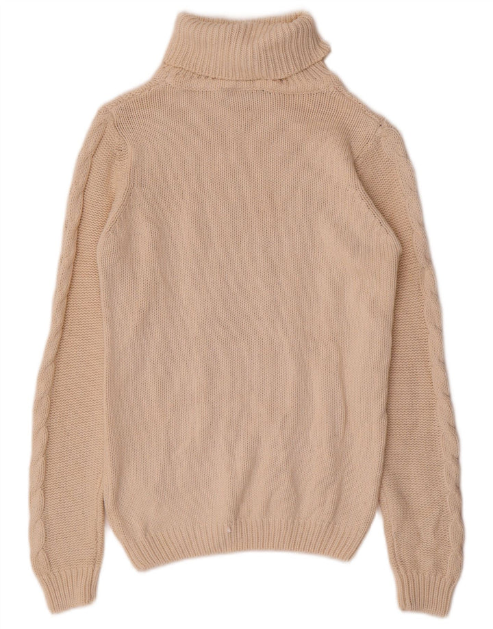 Pulover pentru femei cu gât rulat Esmara UK 14/16 Medium Off White