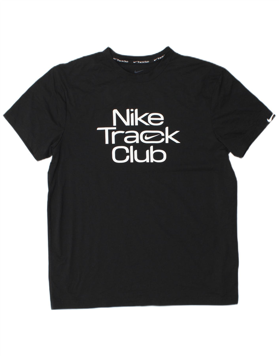 Tricou grafic NIKE Dri Fit pentru bărbați Top Mediu Negru Poliester