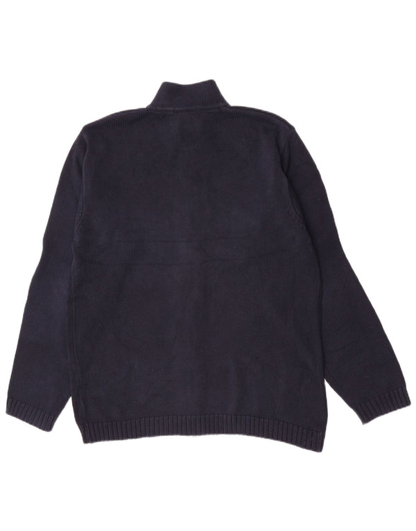 Pulover cardigan pentru bărbați Gant, mare, bleumarin, bumbac