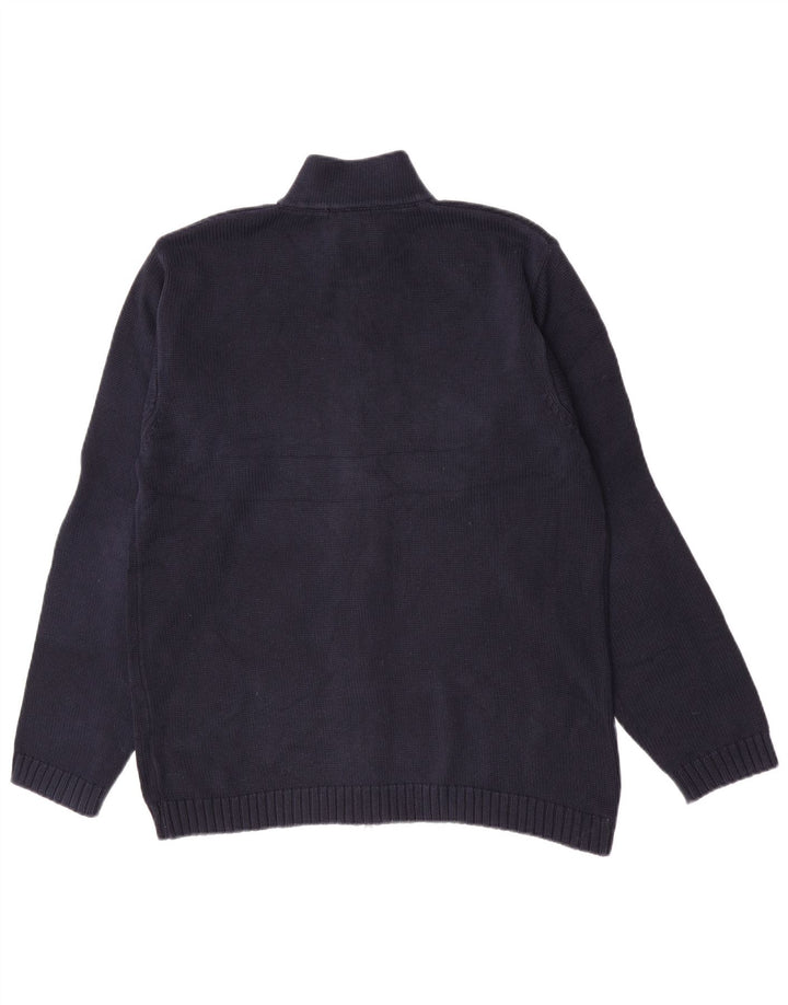 Pulover cardigan pentru bărbați Gant, mare, bleumarin, bumbac
